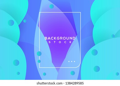 abstract bright background with ice blue gradient. curvy, wavy, fluid, flowing, irregular shapes. suitable for background, landing page, wallpaper, home screen, theme. vector illustration eps 10