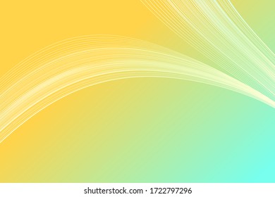 Fondo claro abstracto con líneas luminosas. Ilustración vectorial para el diseño.