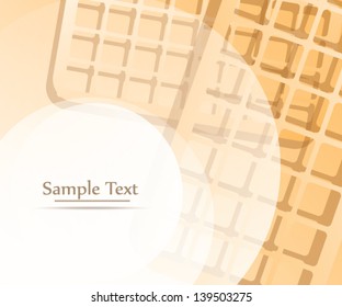 Abstract bright background with place for text