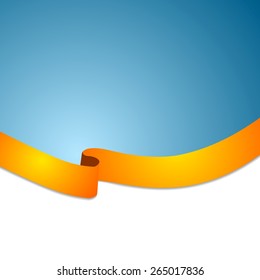 Abstract bright background with tape. Vector design