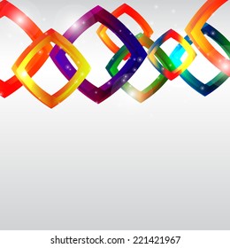 Abstract Bright Background Vector Illustration