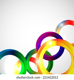 Abstract Bright Background Vector Illustration