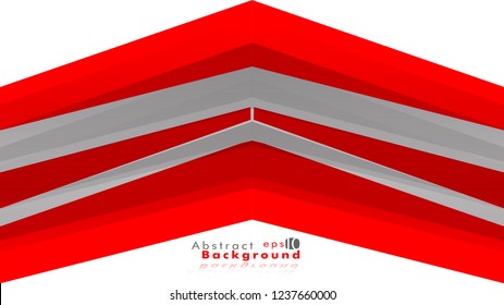 Abstract bright background. Vector template. Color red and grey