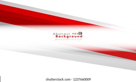 Abstract bright background. Vector template. Color red and grey