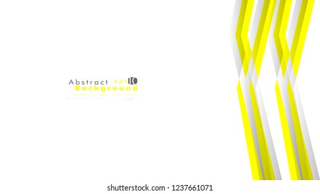 Abstract bright background. Vector template. Color yellow and grey