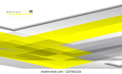 Abstract bright background. Vector template. Color yellow and grey