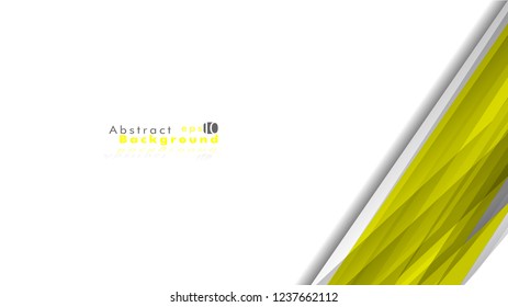 Abstract bright background. Vector template. Color yellow and grey