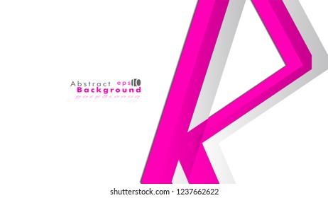 Abstract bright background. Vector template. Color pink