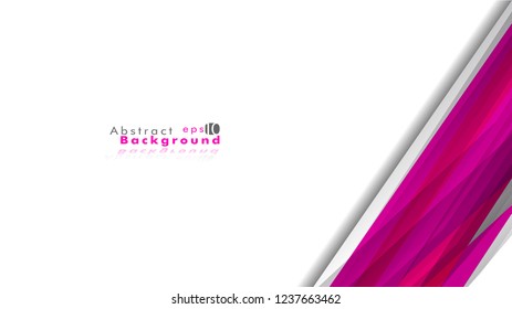 Abstract bright background. Vector template. Color pink
