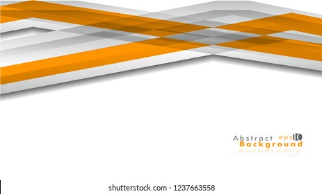 Abstract bright background. Vector template. Color orange
