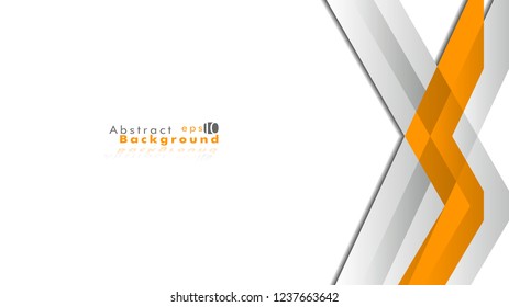 Abstract bright background. Vector template. Color orange