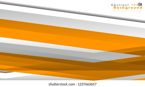 Abstract bright background. Vector template. Color orange