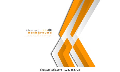 Abstract bright background. Vector template. Color orange