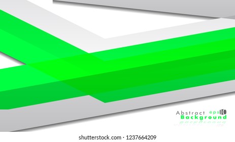 Abstract bright background. Vector template. Color green
