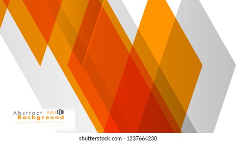 Abstract bright background. Vector template. Color orange