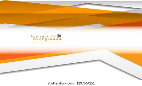Abstract bright background. Vector template. Color orange