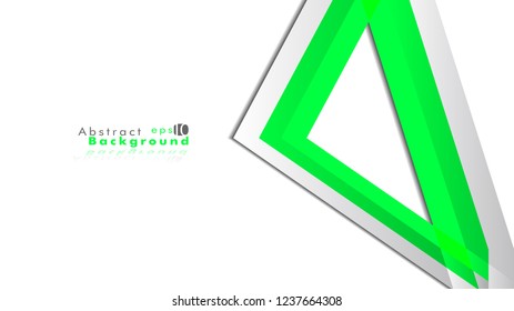 Abstract bright background. Vector template. Color green