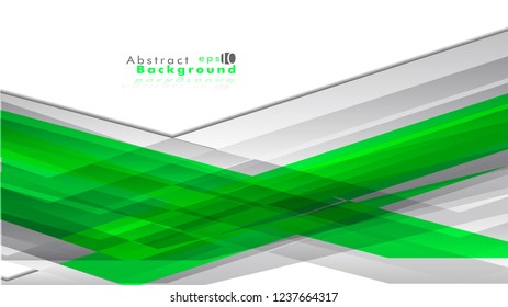 Abstract bright background. Vector template. Color green