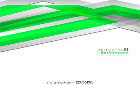 Abstract bright background. Vector template. Color green
