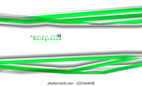 Abstract bright background. Vector template. Color green