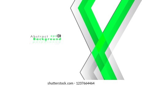 Abstract bright background. Vector template. Color green