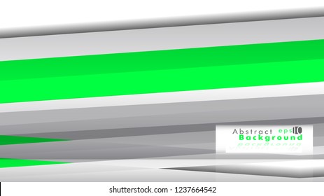 Abstract bright background. Vector template. Color green