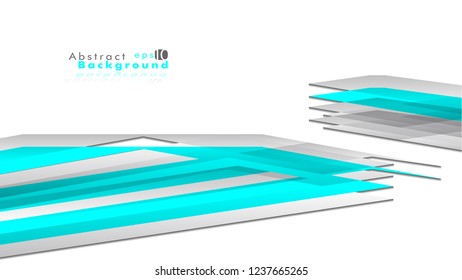 Abstract bright background. Vector template. Color blue light