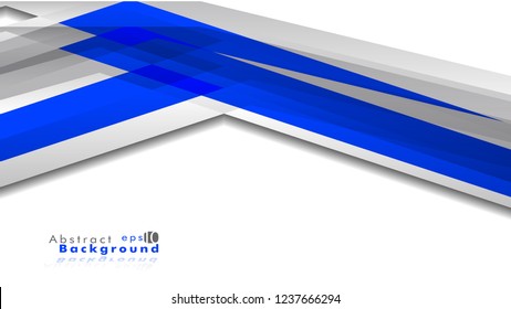 Abstract bright background. Vector template. Color blue