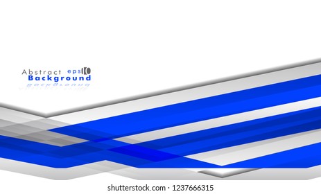 Abstract bright background. Vector template. Color blue