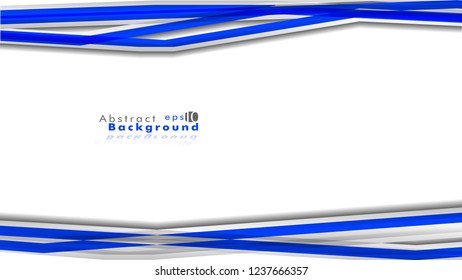 Abstract bright background. Vector template. Color blue