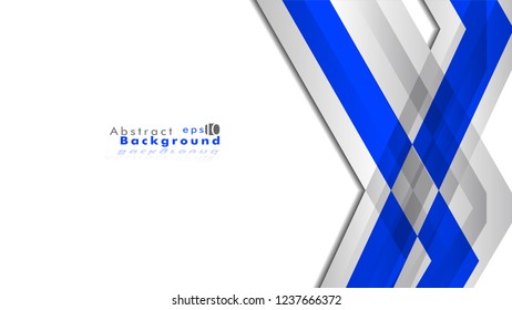 Abstract bright background. Vector template. Color blue