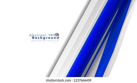 Abstract bright background. Vector template. Color blue
