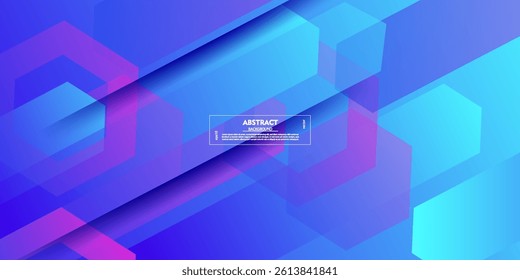 Abstract bright blue background with dynamic colorful shape color pattern design. Vector Eps10