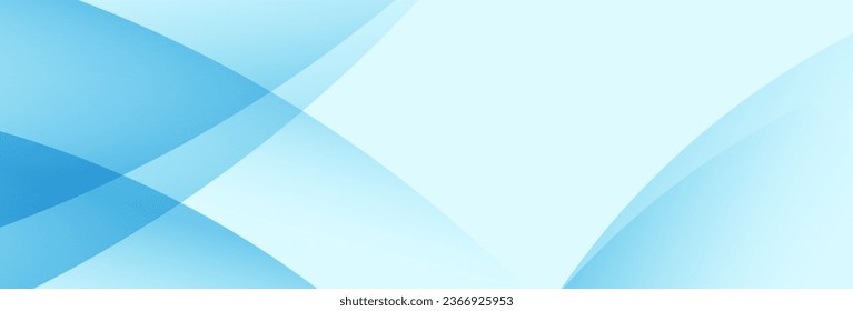 Abstract bright blue geometric shape banner design. Modern gradient background graphic. Vector illustration