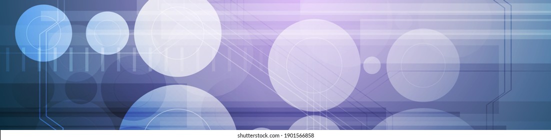 Resumen fondo de vector geométrico azul brillante