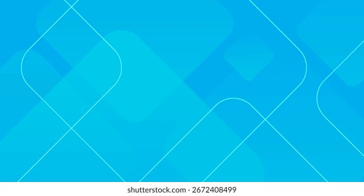 Abstractas fondo de ilustración de degradado azul y verde brillante con un concepto de patrón simple.