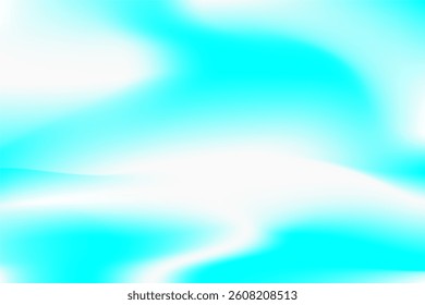 Abstract Bright Blue and White Gradient Background  vector for Creative Designs. minimalist background