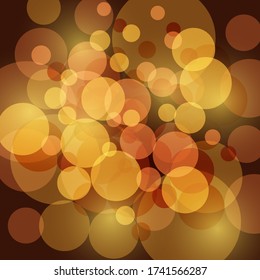 
Abstract bright bokeh background. Vector design template.