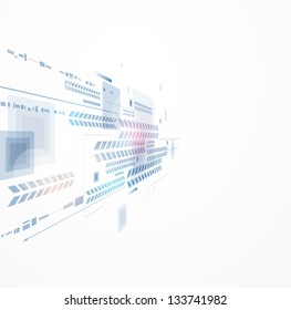 abstract bright circuit computer line technology business background