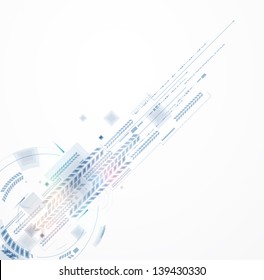 abstract bright circuit computer line technology business background