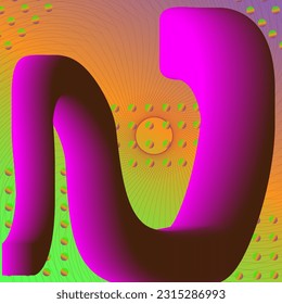 Abstract bright color background with roundabout variations for web and advertising