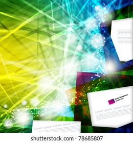 Abstract bright color vector background