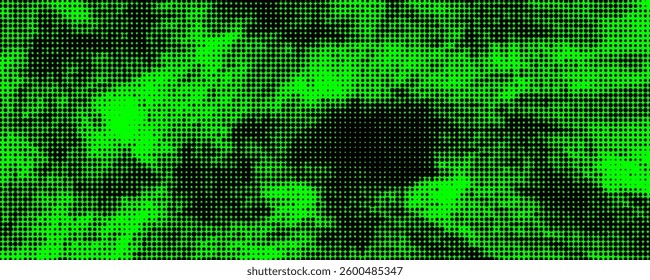 Abstract bright colored background with halftone effect. Brush drawn scratches splatter grunge distressed background. Grainy bold brush strokes texture with small dots. Urban punk vector background