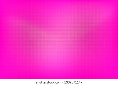 Abstract bright colored pink and white fine mesh background.Retro wave style.