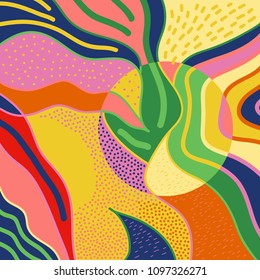 Abstract bright colorful background.