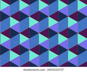 Abstract bright colorful background. Seamless 3d pattern.