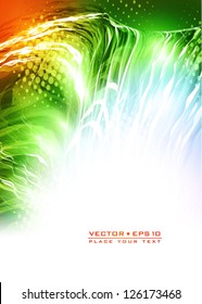 Abstract bright colorful background. Vector