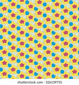 Abstract bright colorful pattern