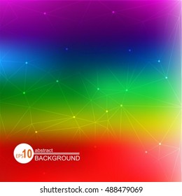 Abstract bright colorful rainbow background.