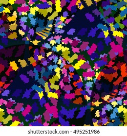 Abstract bright colorful seamless pattern.